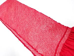 正絹　振袖用　絞り　帯揚げ